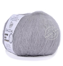 Gazzal Super Kid Mohair 64434 Серый