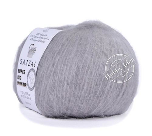 Gazzal Super Kid Mohair 64434 Серый