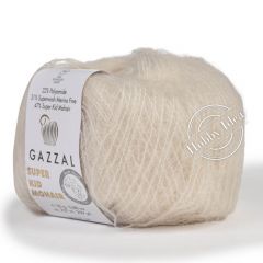 Gazzal Super Kid Mohair 64436 Молочный