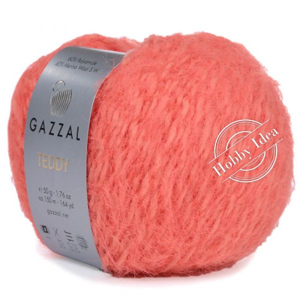 Gazzal Teddy 6543 Коралловый из категории Gazzal Teddy