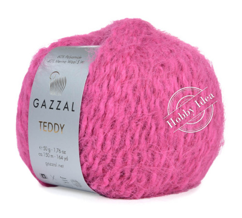 Gazzal Teddy 6548 Розово-вишнёвый