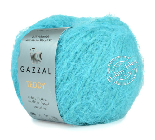 Gazzal Teddy 6557 Ярко-голубой