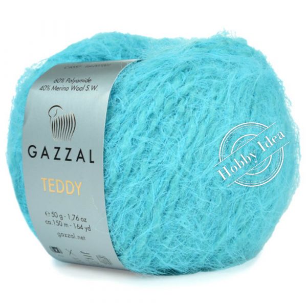 Gazzal Teddy 6557 Ярко-голубой из категории Gazzal Teddy