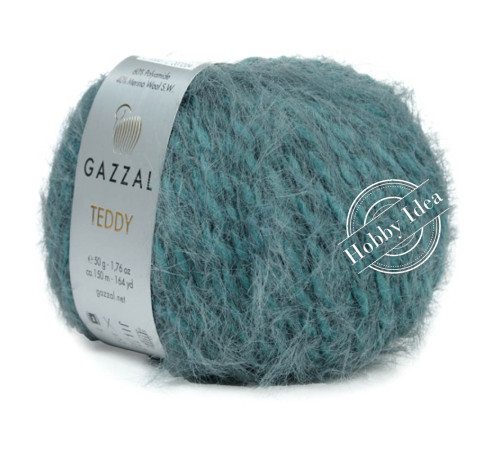 Gazzal Teddy 6560 Пыльный малахит