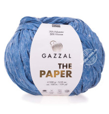 Gazzal The Paper 3953 Сине-белый меланж
