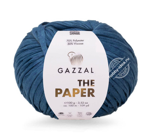 Gazzal The Paper 3965 Пыльный аквамарин