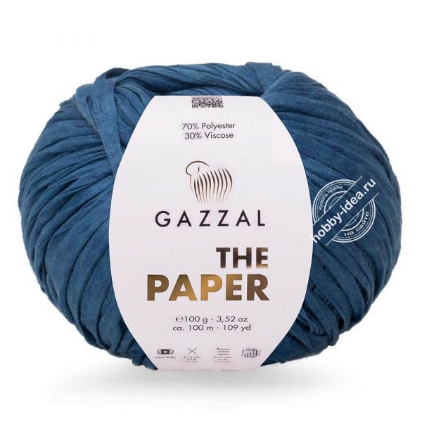 Gazzal The Paper 3965 Пыльный аквамарин из категории Gazzal The Paper