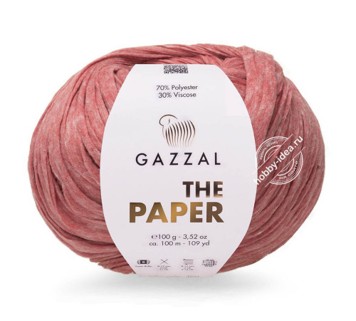 Gazzal The Paper 3968 Бледный красный