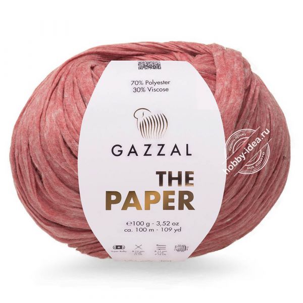 Gazzal The Paper 3968 Бледный красный из категории Gazzal The Paper