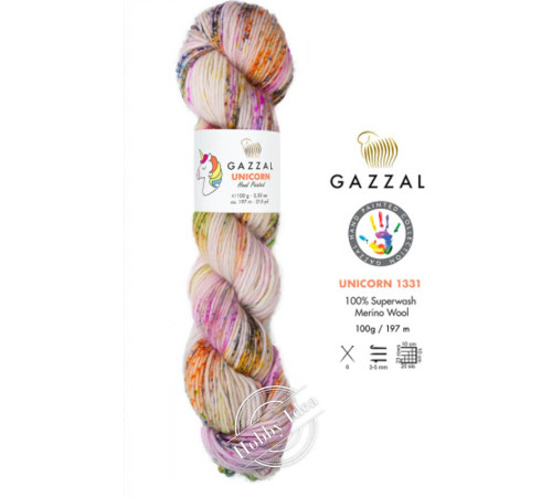 Gazzal Unicorn 1331 Розовый