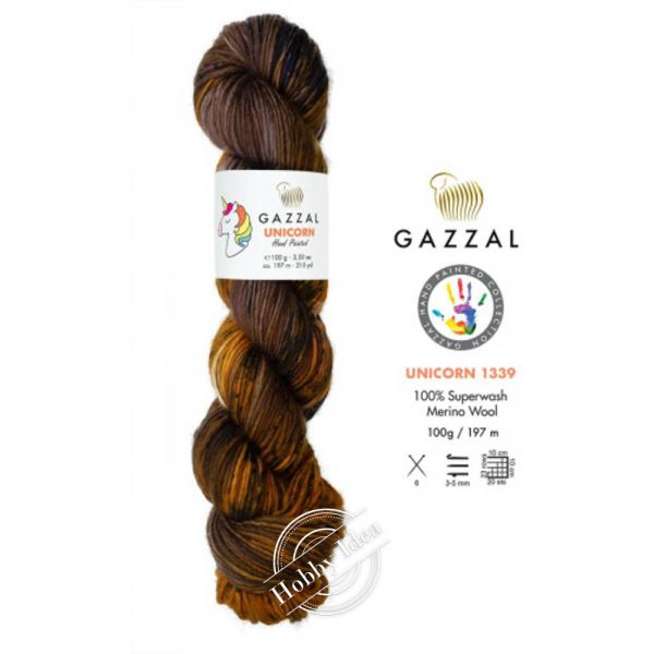 Gazzal Unicorn 1339 Коричнево-терракотовый из категории Gazzal Unicorn