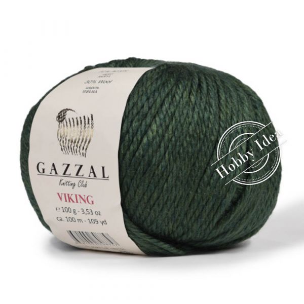 Gazzal Viking 4023 Блекло-изумрудный из категории Gazzal Viking