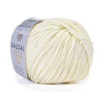 Gazzal Wool 115 3301 Молочный