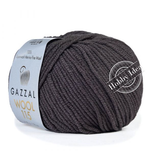 Gazzal Wool 115 3306 Чёрно-серый из категории Gazzal Wool 115