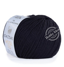 Gazzal Wool 115 3307 Чёрный