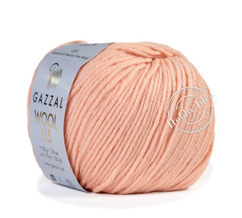 Gazzal Wool 115 3309 Фламинго