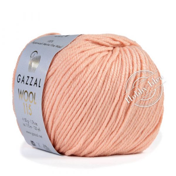 Gazzal Wool 115 3309 Фламинго из категории Gazzal Wool 115