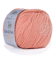 Gazzal Wool 115 3310 Лососевый