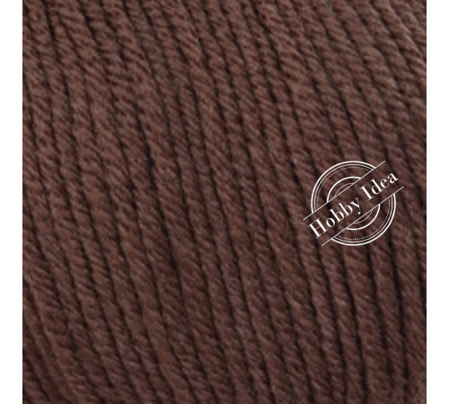 Gazzal Wool 115 3312 Горький шоколад