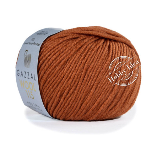 Gazzal Wool 115 3317 Сухие листья