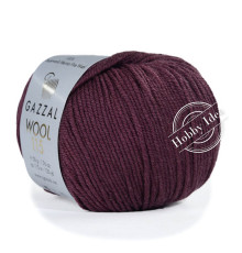 Gazzal Wool 115 3320 Темный винный