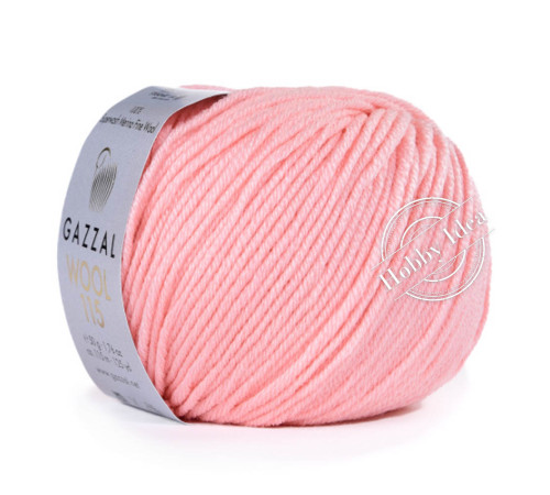 Gazzal Wool 115 3321 Розовый персик