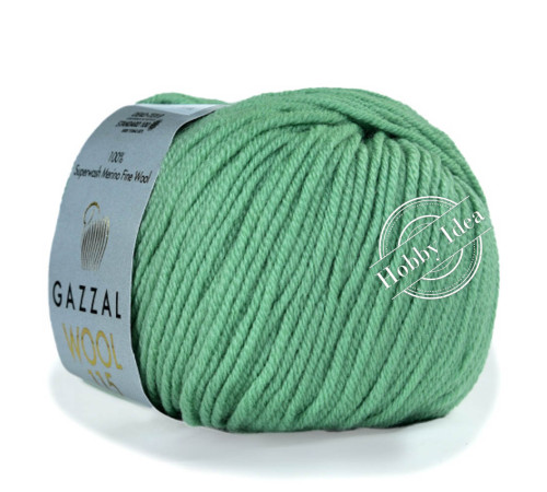 Gazzal Wool 115 3325 Светло-зеленый