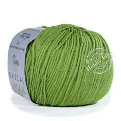 Gazzal Wool 115 3326 Зеленое яблоко