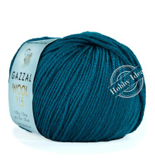 Gazzal Wool 115 3328 Петроль