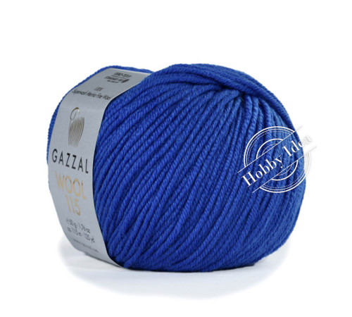 Gazzal Wool 115 3330 Василек