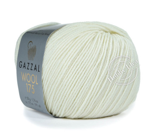 Gazzal Wool 175 300 Яичная скорлупа