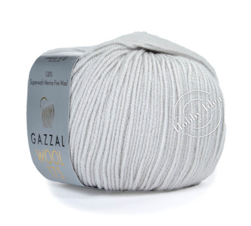 Gazzal Wool 175 301 Светло-серый