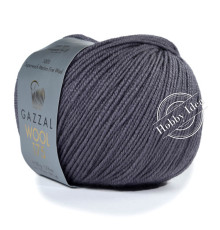 Gazzal Wool 175 302 Тёмно-серый