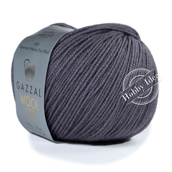 Gazzal Wool 175 302 Тёмно-серый из категории Gazzal Wool 175