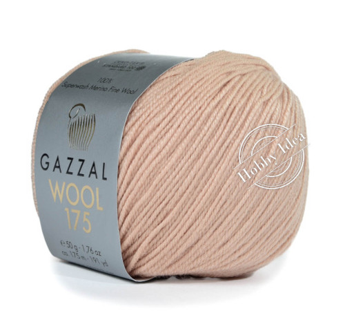 Gazzal Wool 175 305 Пудра