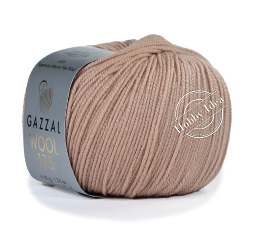 Gazzal Wool 175 306 Тёмно-бежевый