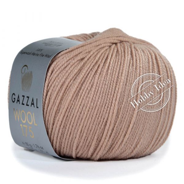 Gazzal Wool 175 306 Тёмно-бежевый из категории Gazzal Wool 175