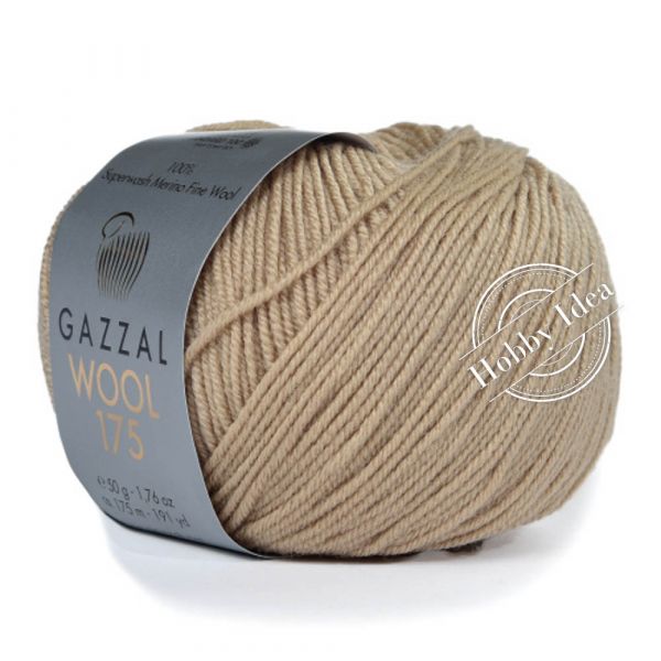 Gazzal Wool 175 307 Песок из категории Gazzal Wool 175