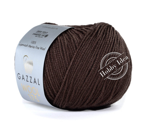 Gazzal Wool 175 310 Тёмно-коричневый