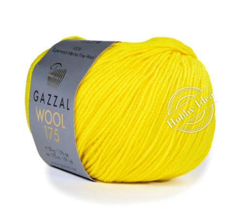Gazzal Wool 175 311 Ярко-жёлтый