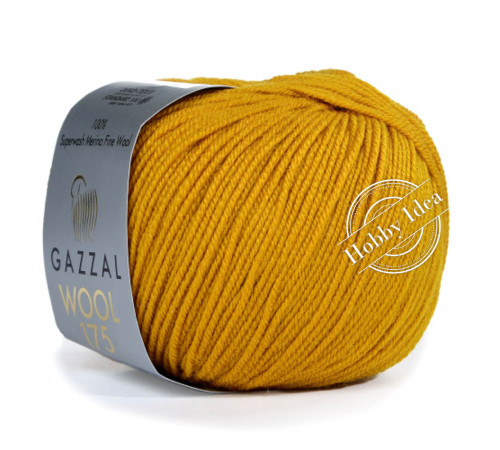 Gazzal Wool 175 313 Горчица