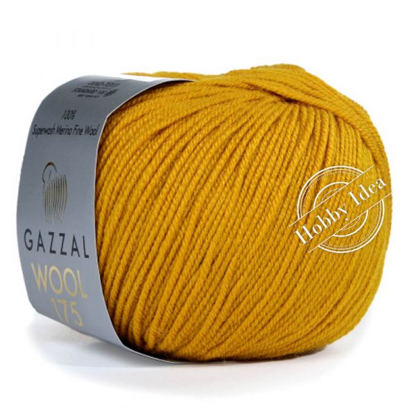 Gazzal Wool 175 313 Горчица из категории Gazzal Wool 175
