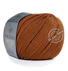 Gazzal Wool 175 315 Тёмное золото