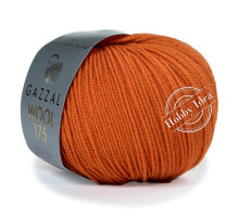 Gazzal Wool 175 316 Тёмно-оранжевый