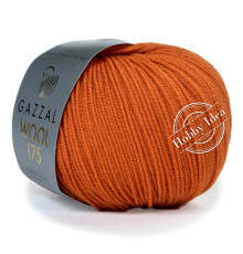 Gazzal Wool 175 316 Тёмно-оранжевый