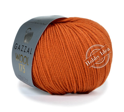 Gazzal Wool 175 316 Тёмно-оранжевый