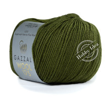 Gazzal Wool 175 317 Оливковый