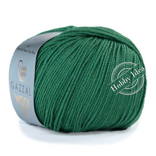Gazzal Wool 175 318 Зелёный из категории Gazzal Wool 175