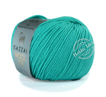 Gazzal Wool 175 323 Бирюзовый