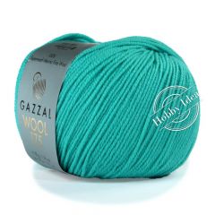 Gazzal Wool 175 323 Бирюзовый